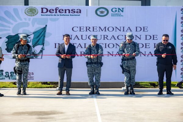 David Sánchez Isidoro Agradece la Inauguración de la Nueva Base de la Guardia Nacional en Coacalco