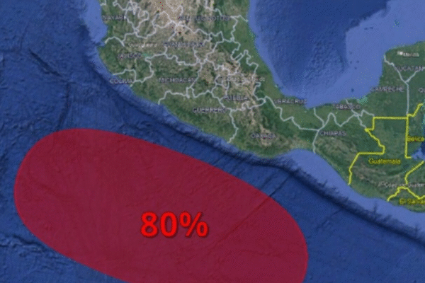 SMN vigila posible ciclón en el Pacífico