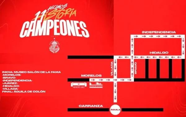 Toluca FC alista caravana