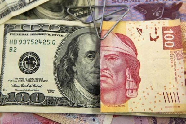 dólar vs. peso mexicano