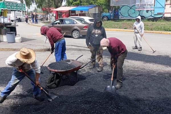 Mejoran vialidades en Cuautitlán Izcalli