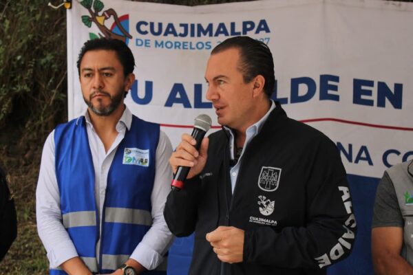 Orvañanos atiende demandas en San Pablo Chimalpa, Cuajimalpa