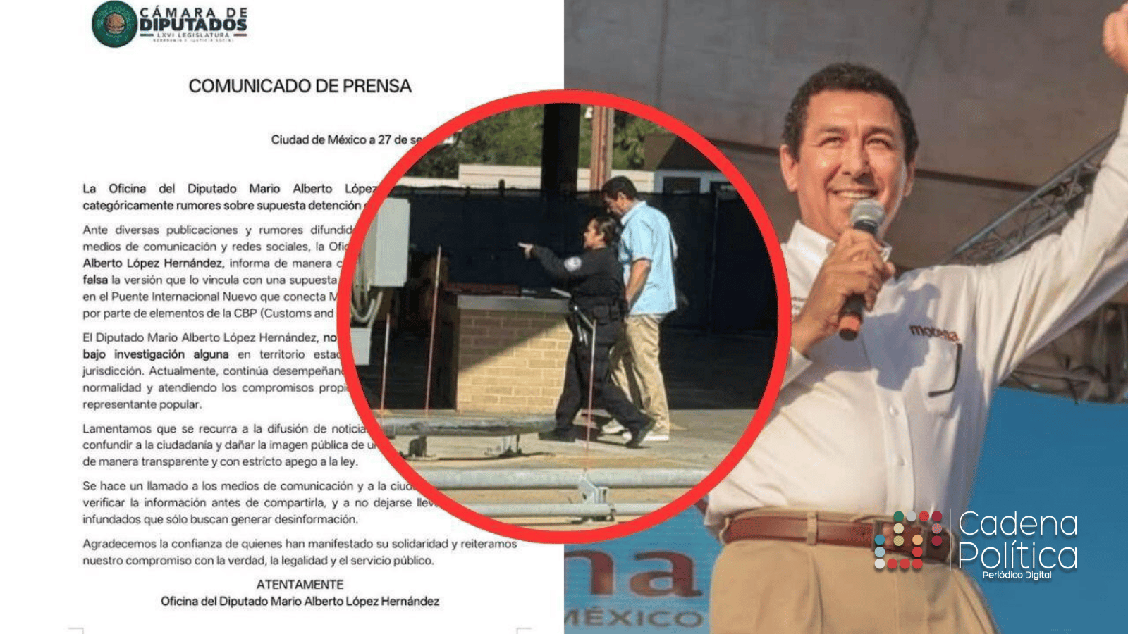 inspección frontera Estados Unidos
