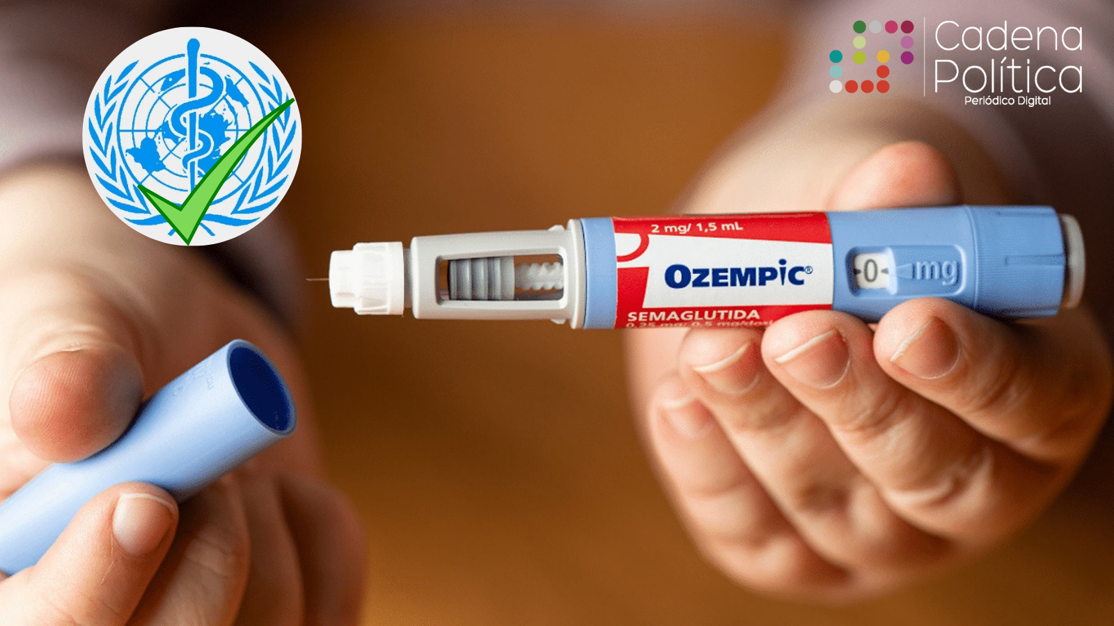 OMS recomienda uso Ozempic