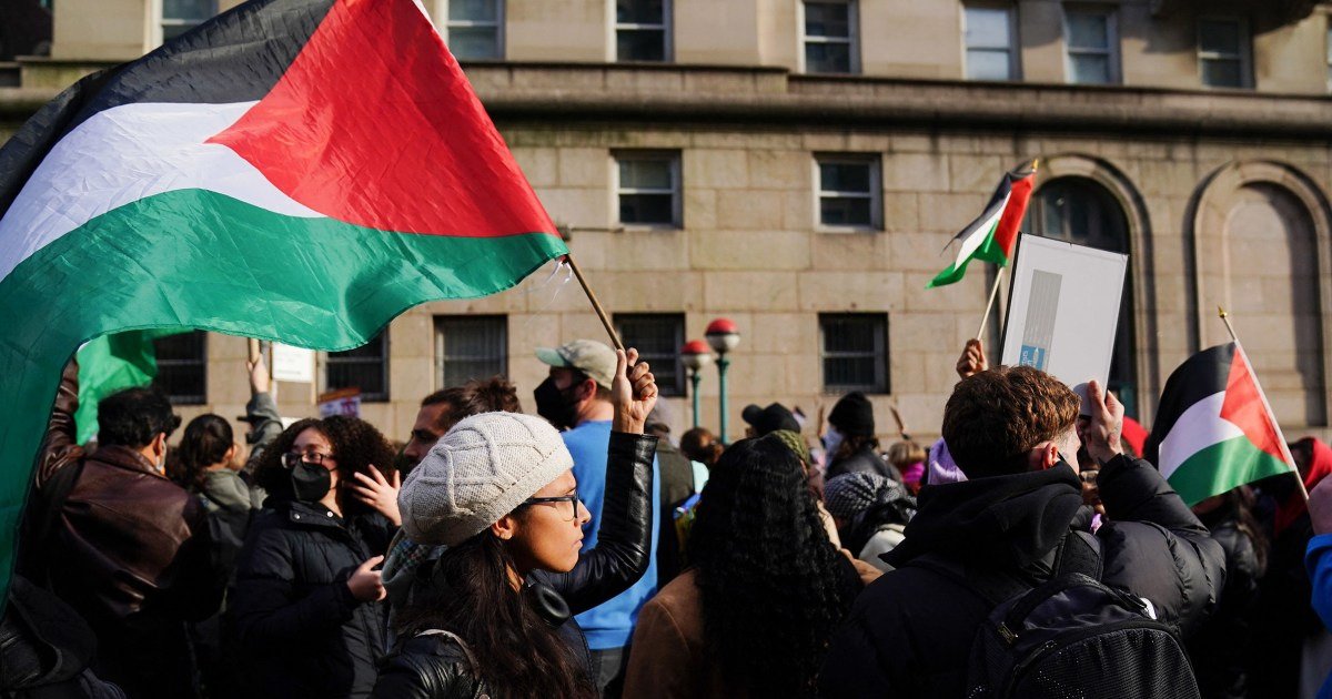 Juez Boston protestas propalestina