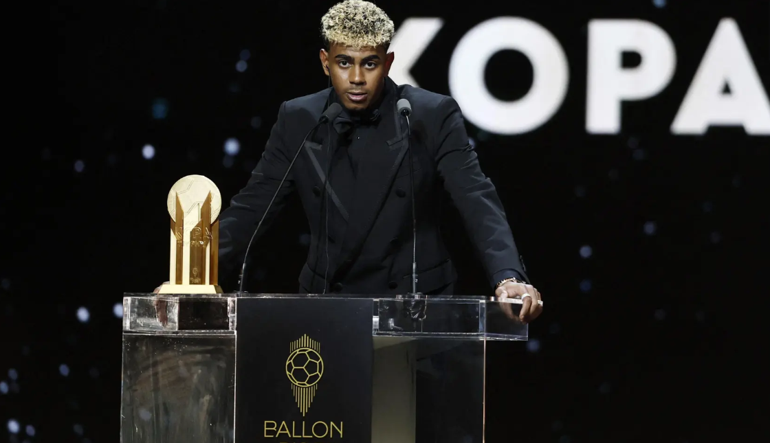 Lamine Yamal gana el Trofeo Kopa