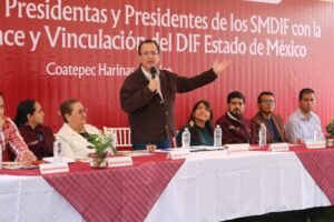 Reunión Regional de presidentas y presidentes de los SMDIF en Coatepec Harinas