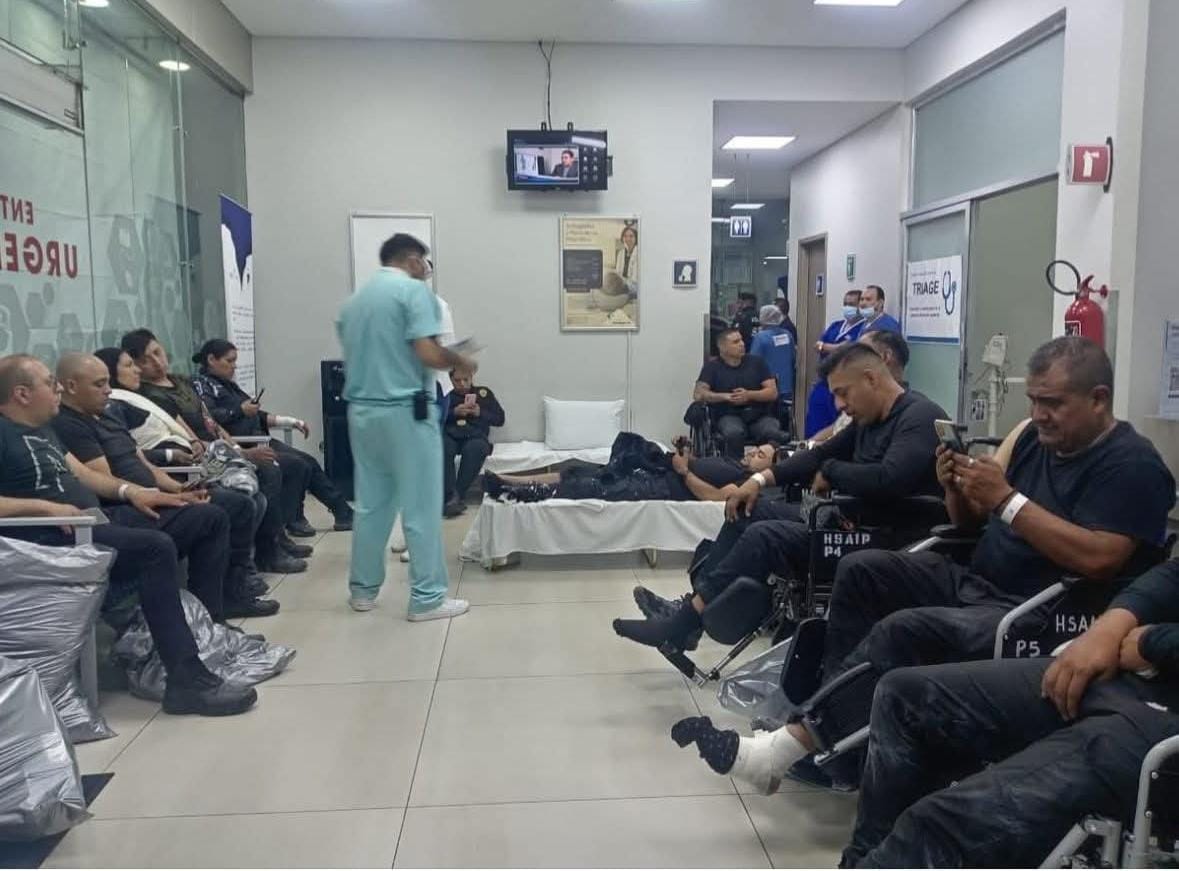 Policías fallecen marcha 68