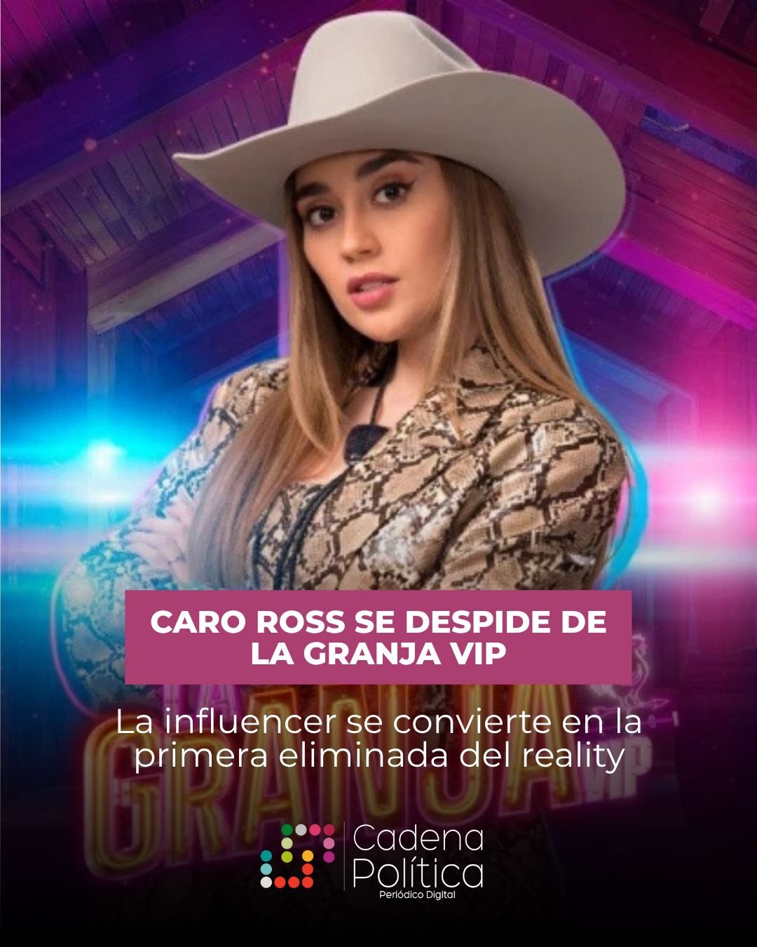eliminada lla granja vip