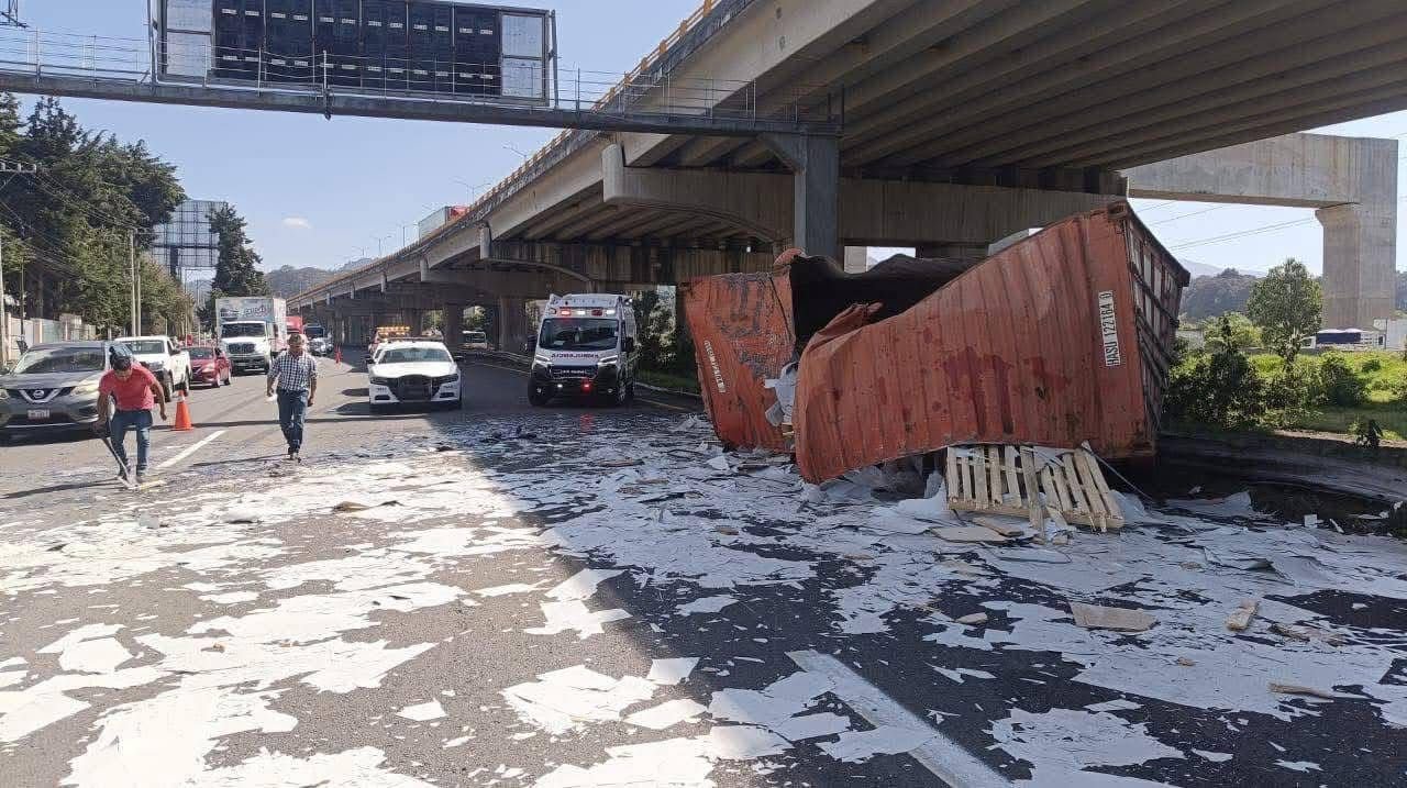 Accidente vehicular México-Toluca