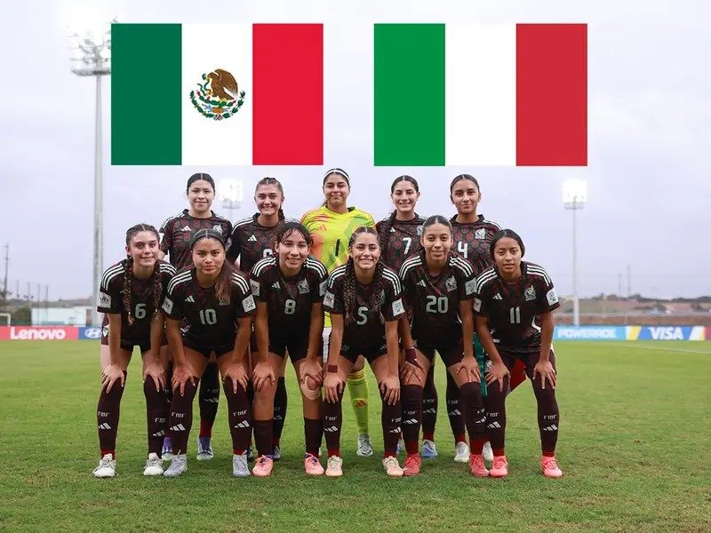 México vs Italia Sub 17 Femenil