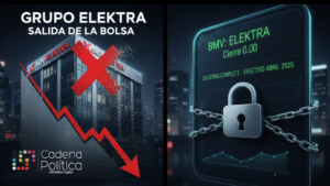 Cotización BMV Elektra suspendió