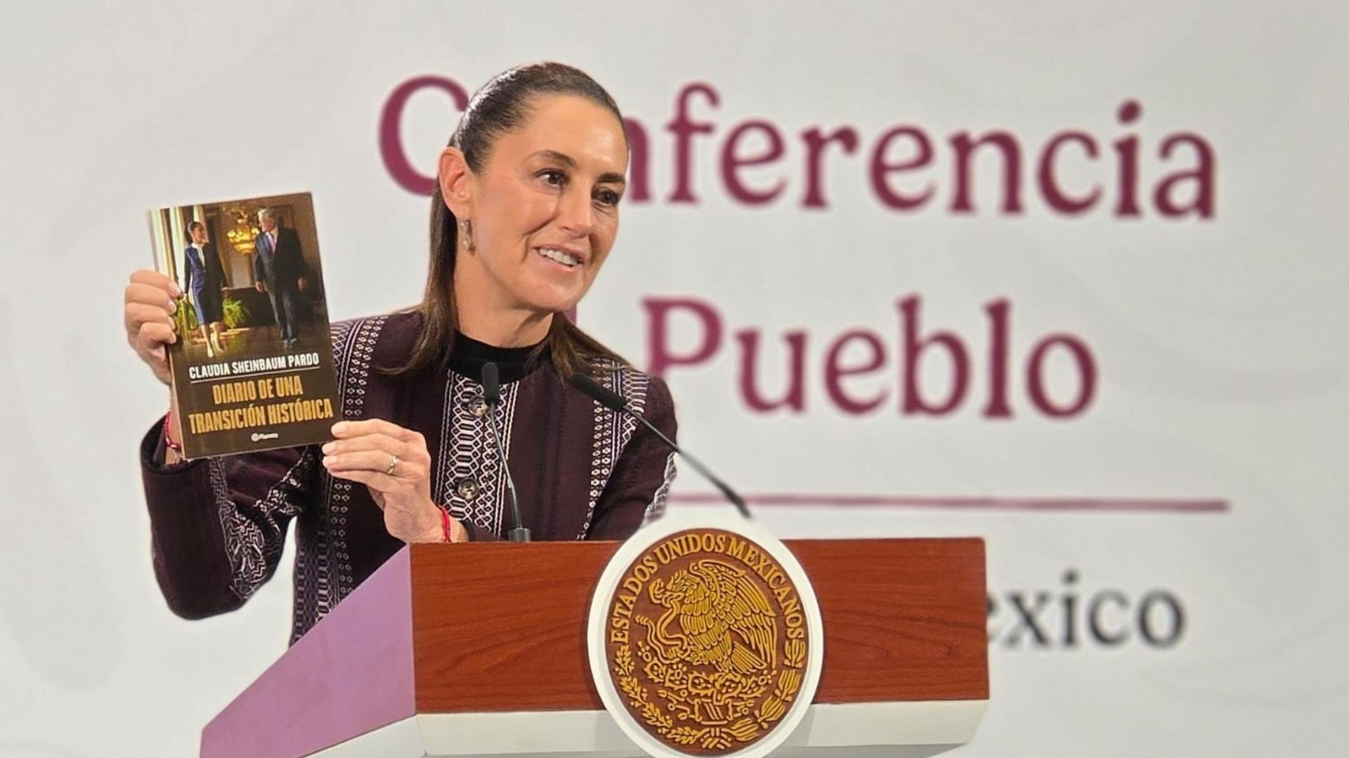 Diario transición histórica Sheinbaum