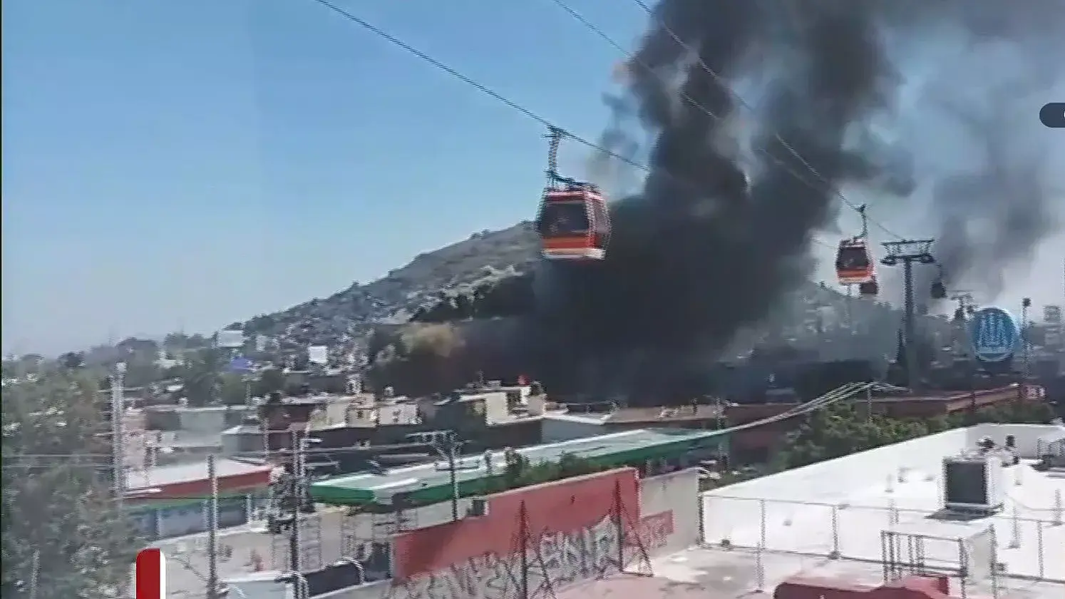 Ecatepec incendio fábrica Mexicable