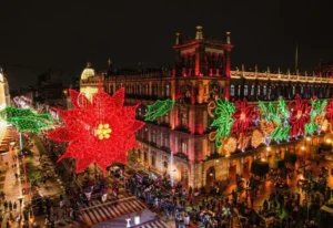 origen de las luces navideñas