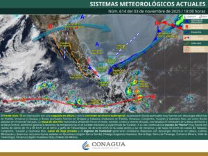 clima 4 noviembre México 