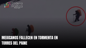 mexicanos muertos Torres del Paine