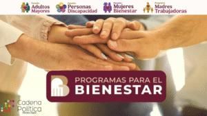 calendario pagos Programas Bienestar