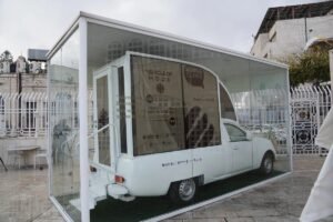 Vehículo Esperanza papamóvil Gaza