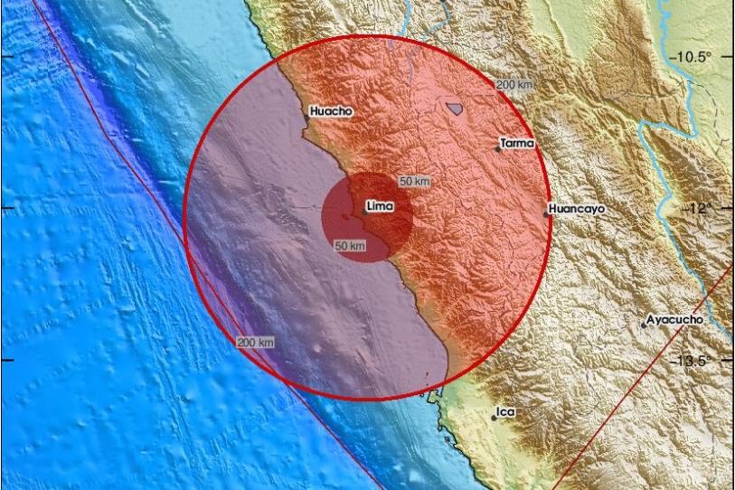 Perú: sismo