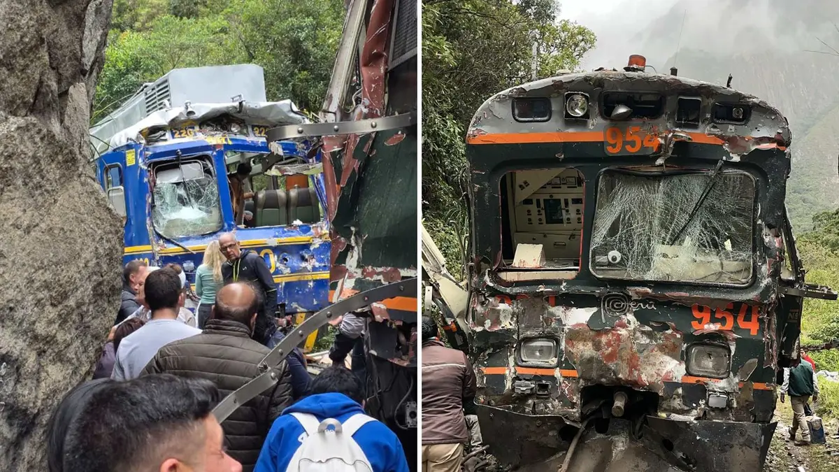 Perú: Choque trenes
