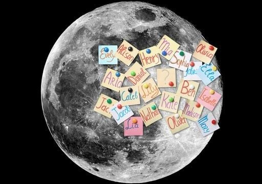 NASA Envía nombre Luna