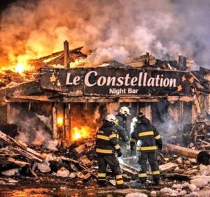 Suiza: incendio en bar