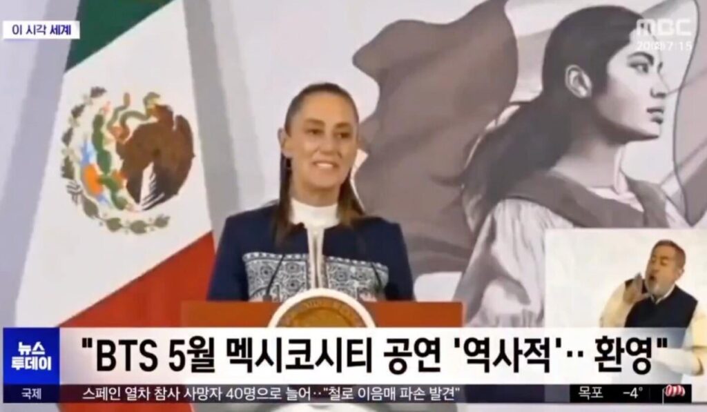 ARMYs mexicanas reclamo Corea