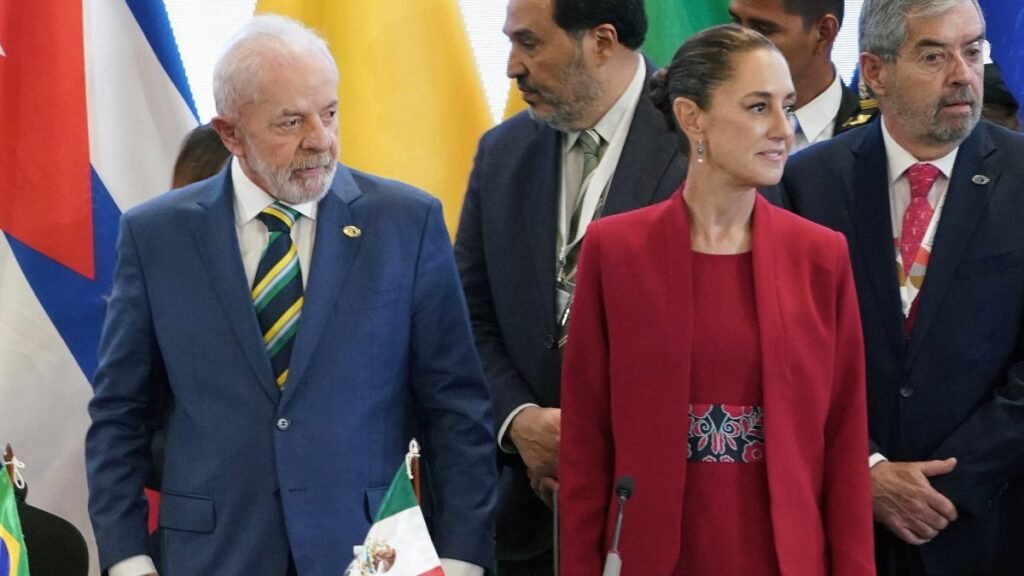 Sheinbaum Lula llamada