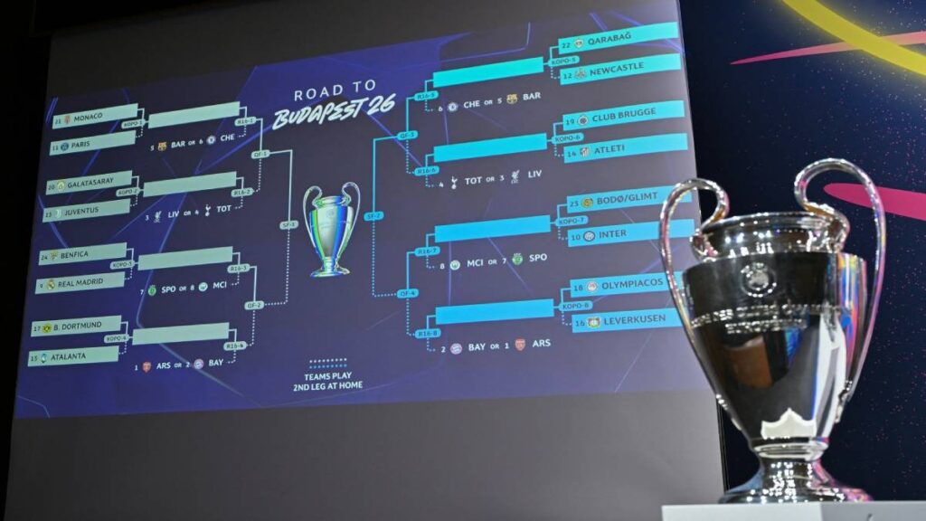 Champions duelos playoffs