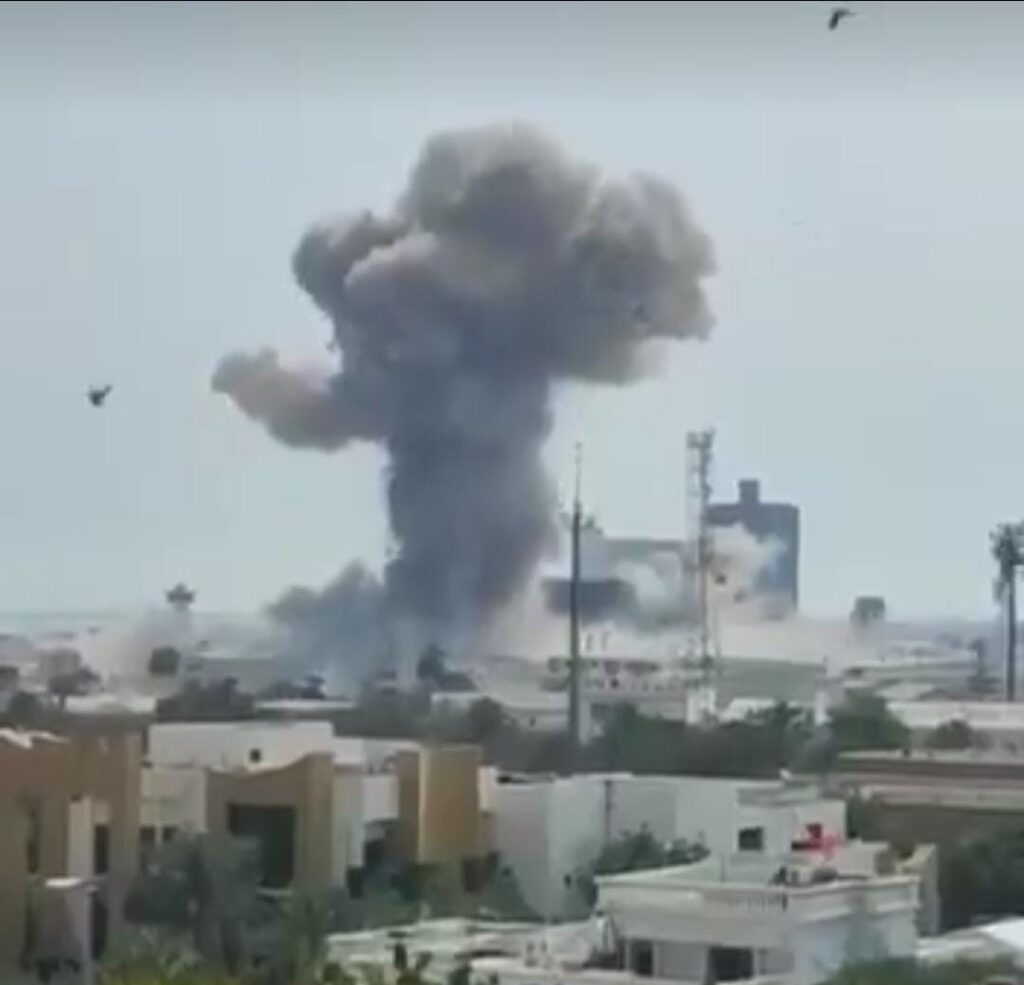 Irán contraataca bases militares