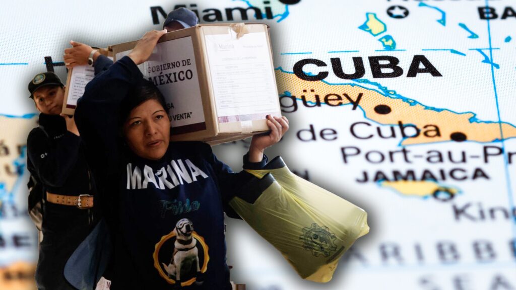Sheinbaum ayuda crudo Cuba