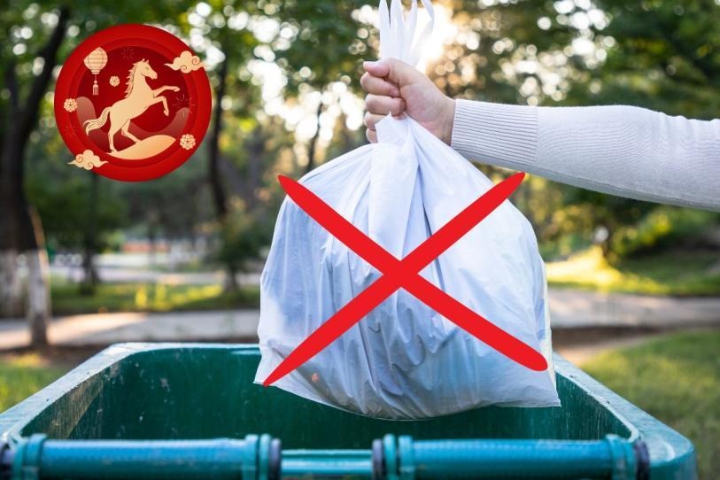 basura Año Nuevo Chino