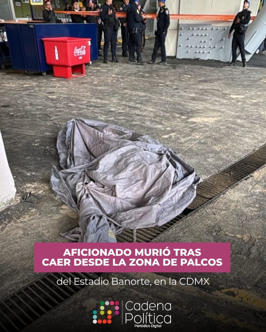 Aficionado fallece Estadio Banorte