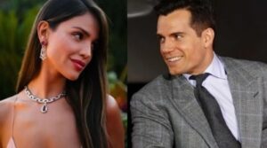 Eiza González junto a Henry Cavill