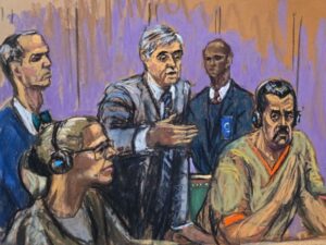 Un Maduro más delgado permaneció en silencio durante su segunda audiencia