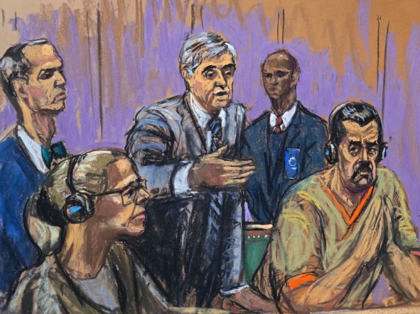 Un Maduro más delgado permaneció en silencio durante su segunda audiencia