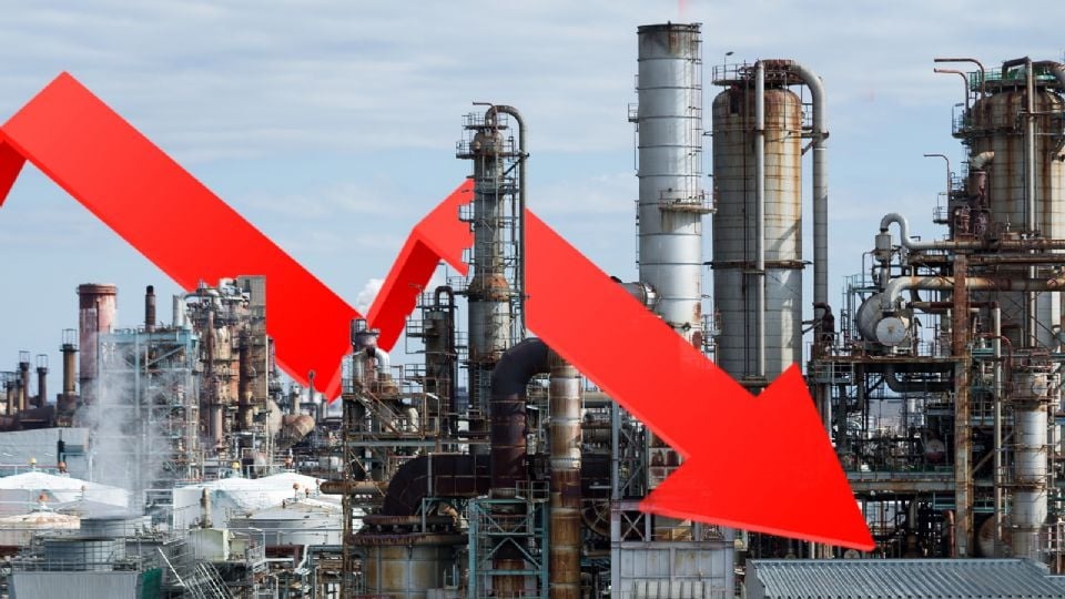 Industria mexicana caída Inegi