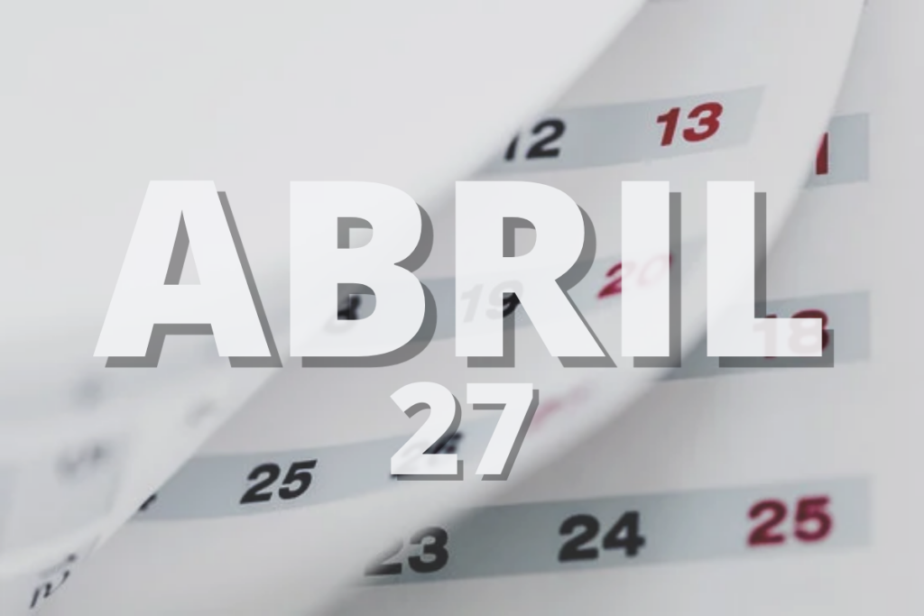 27 de abril