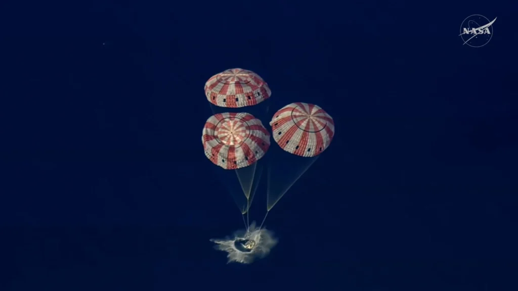 Artemis II ameriza