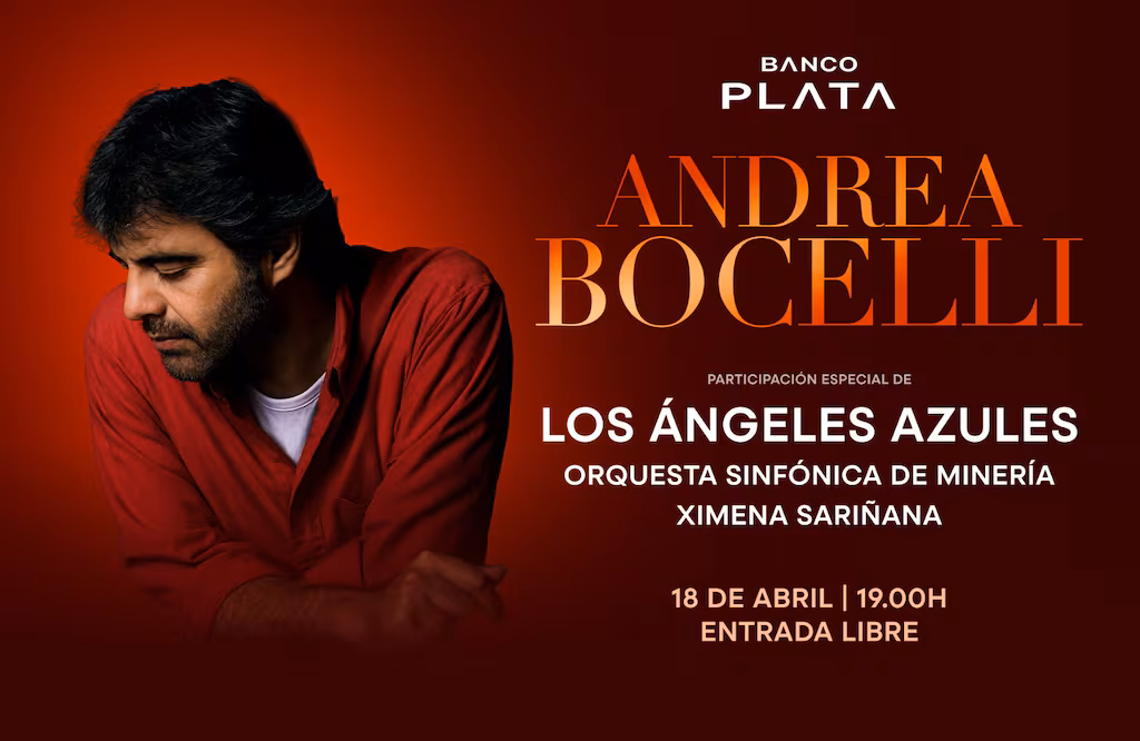 Andrea Bocelli en Zócalo