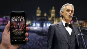 Bocelli Ángeles Azules Zócalo