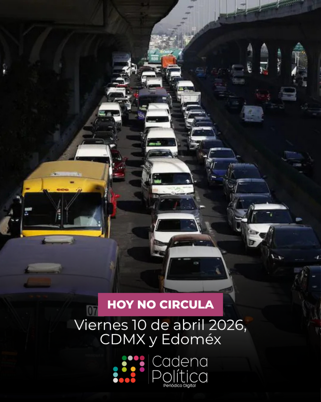 Hoy No Circula 10 abril