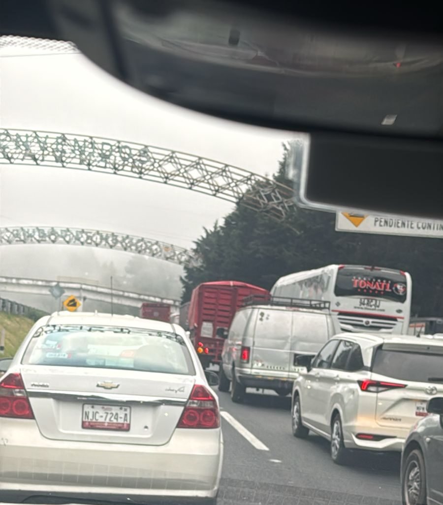 Caos vial México-Toluca
