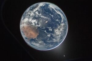 imágenes de la Tierra Artemis II NASA