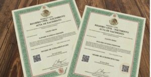 estado civil actas de nacimiento SCJN