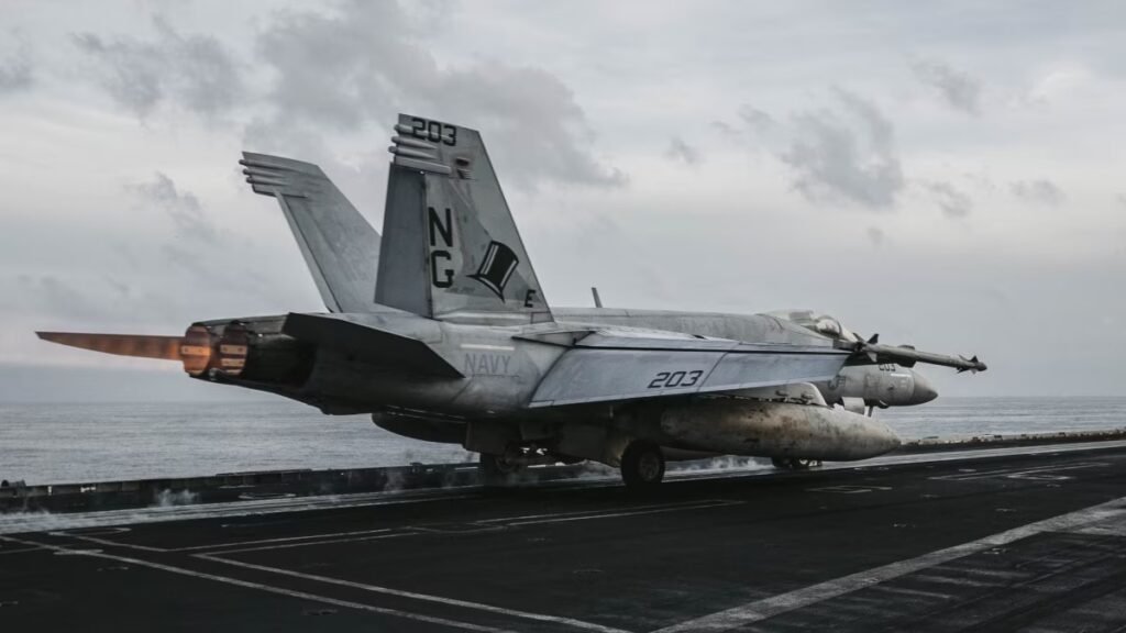 avión EU Golfo Pérsico derribo F-15