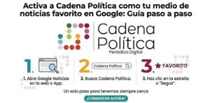 Cadena Política favorito Google