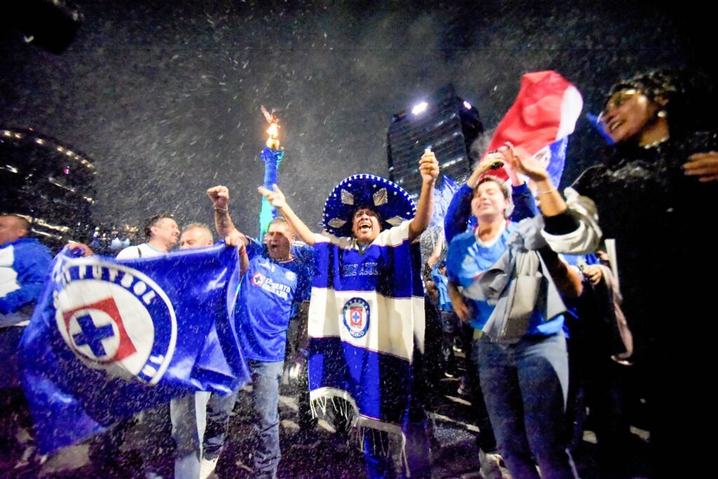 Festejo Cruz Azul