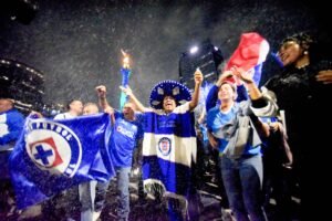 Festejo Cruz Azul